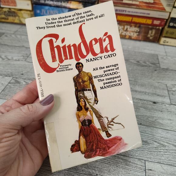 CHINDERA Nancy Cato 1976 Dell 1st Print Paperback Historical Fiction Brown Sugar - Picture 1 of 14